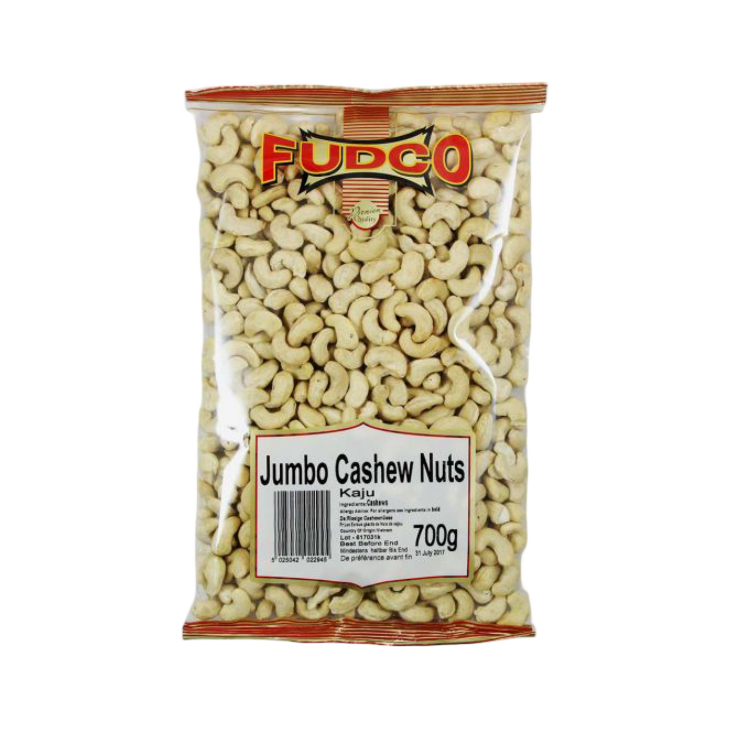 Fudco Cashew Nuts Jumbo 700g