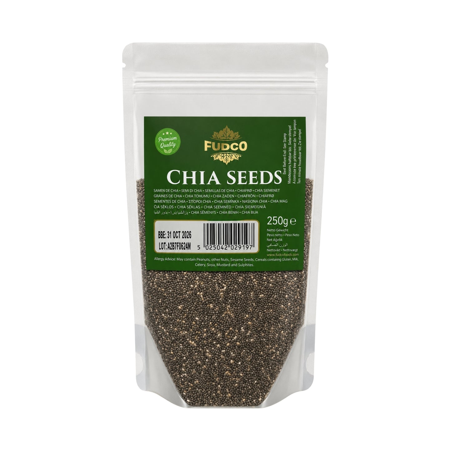Fudco Chia Seeds 250g