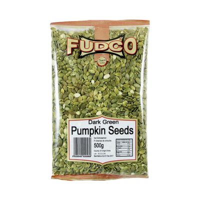 Fudco Dark Green Pumpkin Seeds 500g