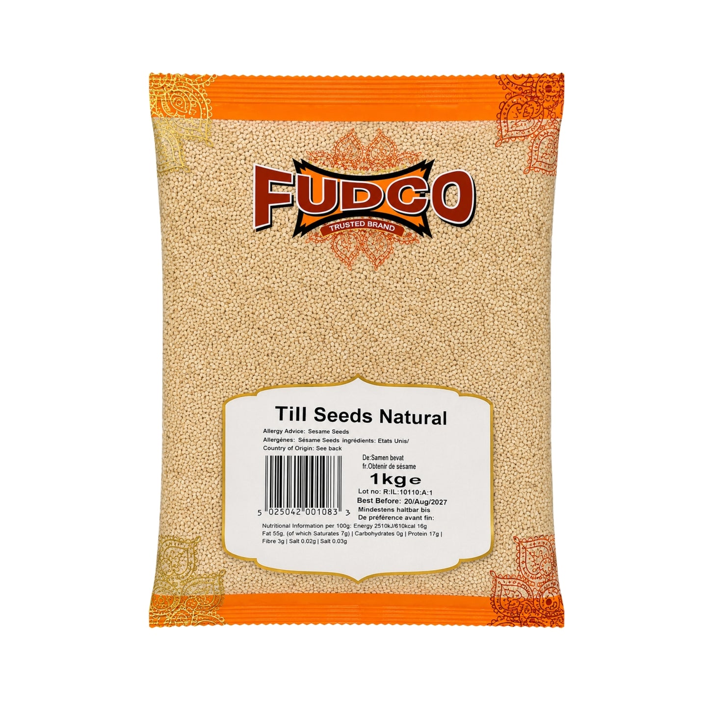 Fudco Till Seeds Natural 1kg