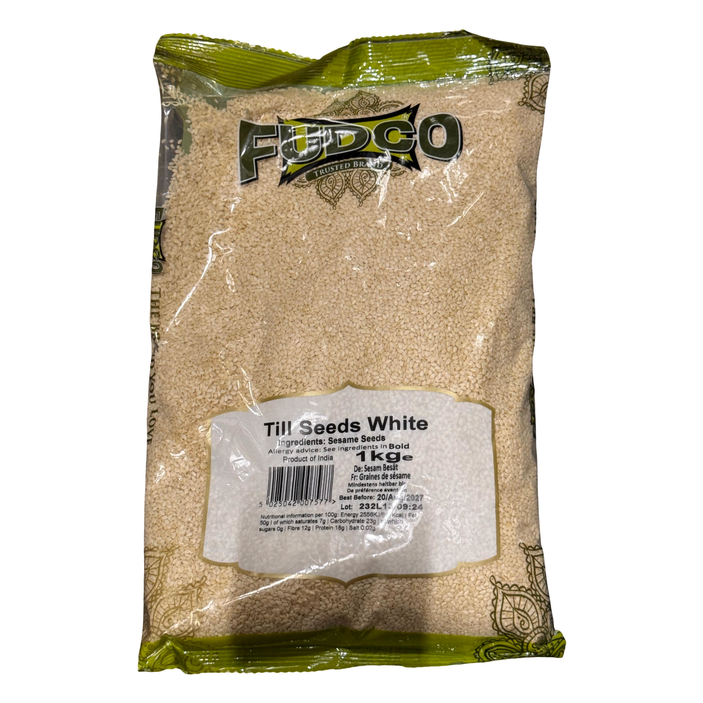 Fudco Till Seeds White 1kg