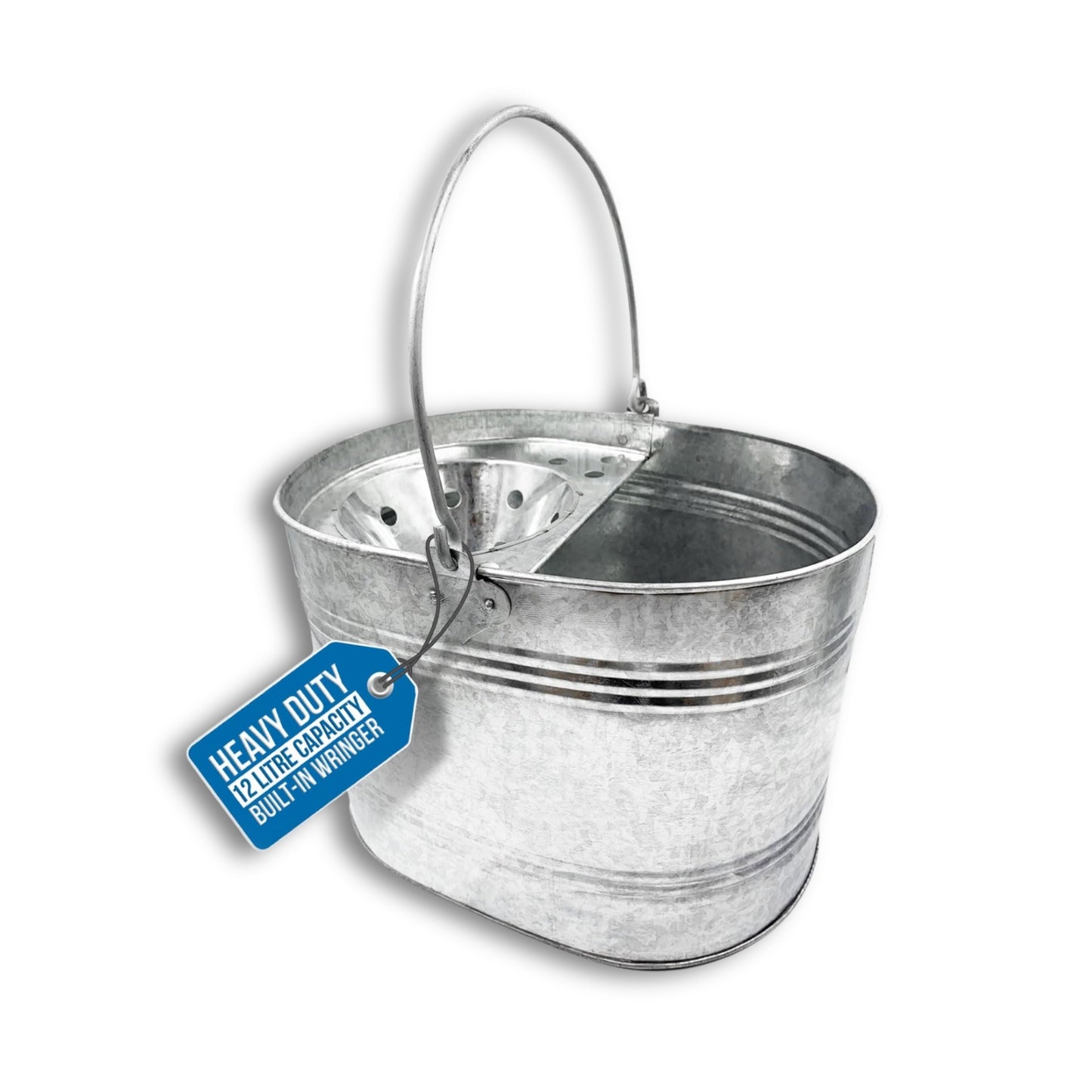 Galvanised Mop Bucket