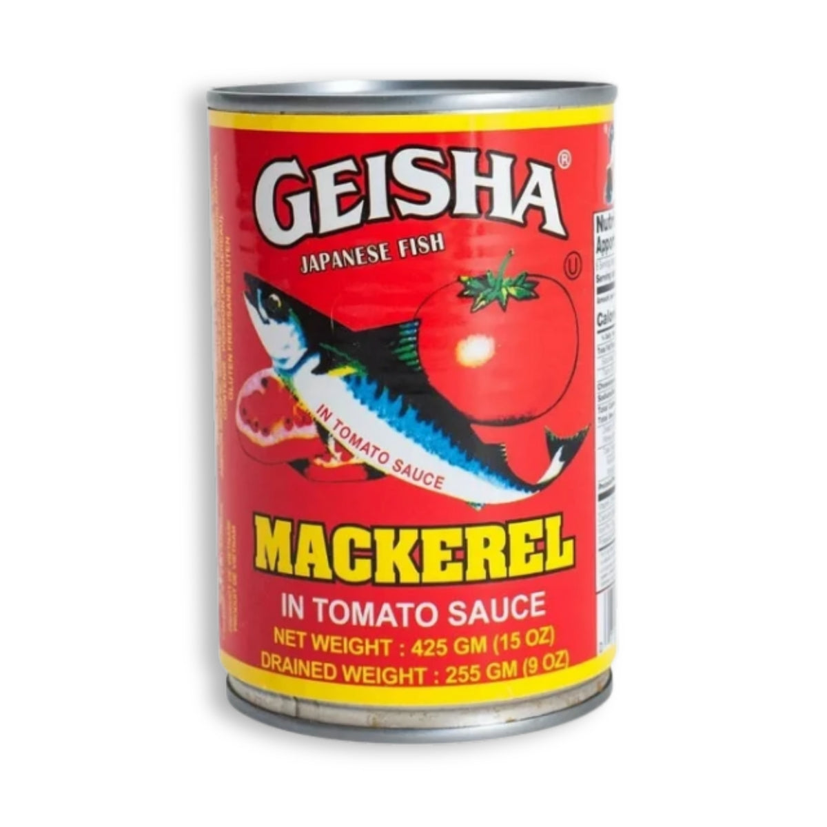 Geisha Mackerel In Tomato Sauce Chilli 425g