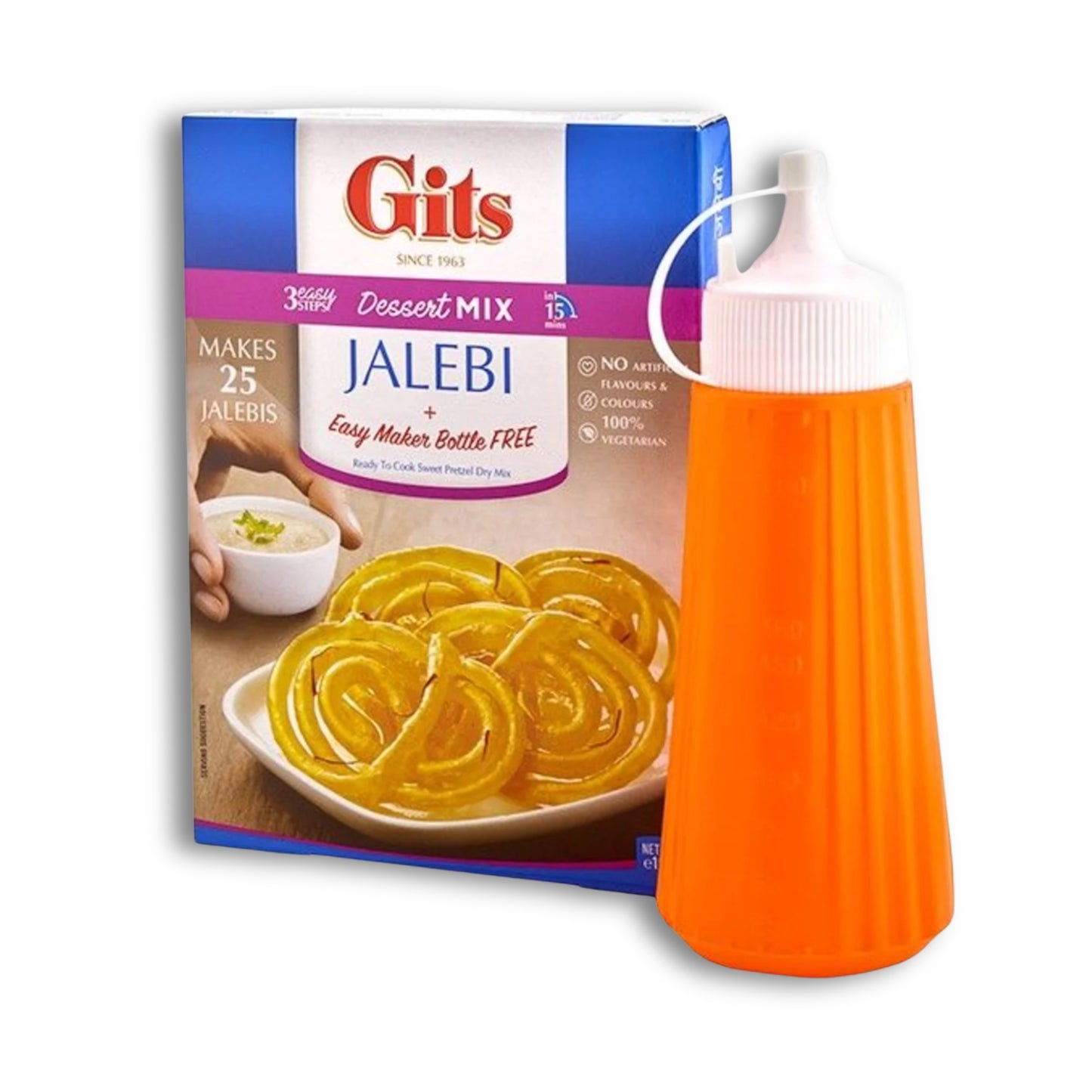 Gits Jilebi Mix+Mixer 100g