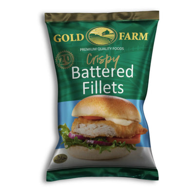 Gold Farm Crispy Battered Chicken Fillets 2.4kg