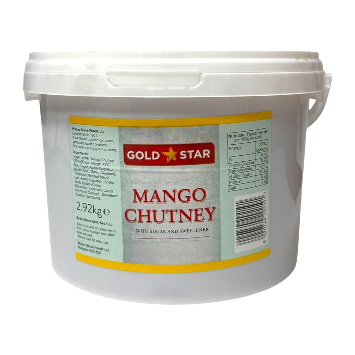 Gold Star Mango Chutney 2.92kg