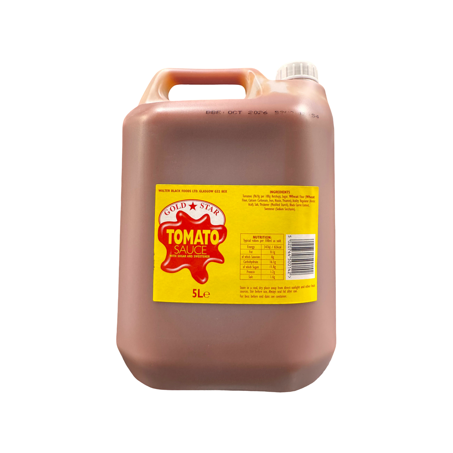 Gold Star Tomato Sauce 5ltr