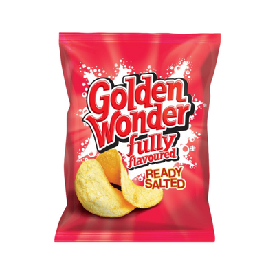 Golden Wonder Ready Salted 32X32.5G