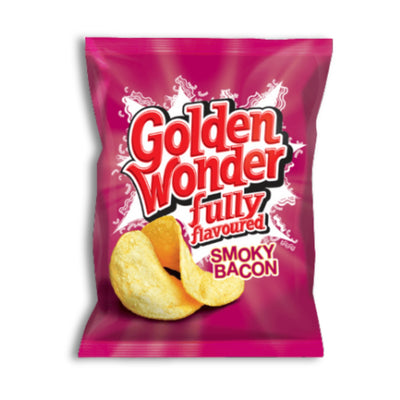 Golden Wonder Smoky Bacon 32X32.5G