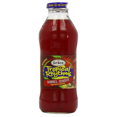 Grace Tropical Sparkling Ginger & Sorrel 12×330ml