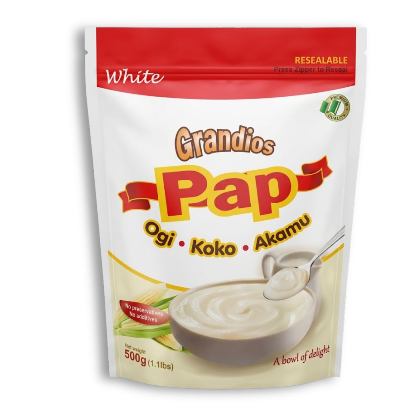 Grandios Pap White 500G