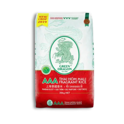 Green Dragon Thai Jasmine Rice 20kg