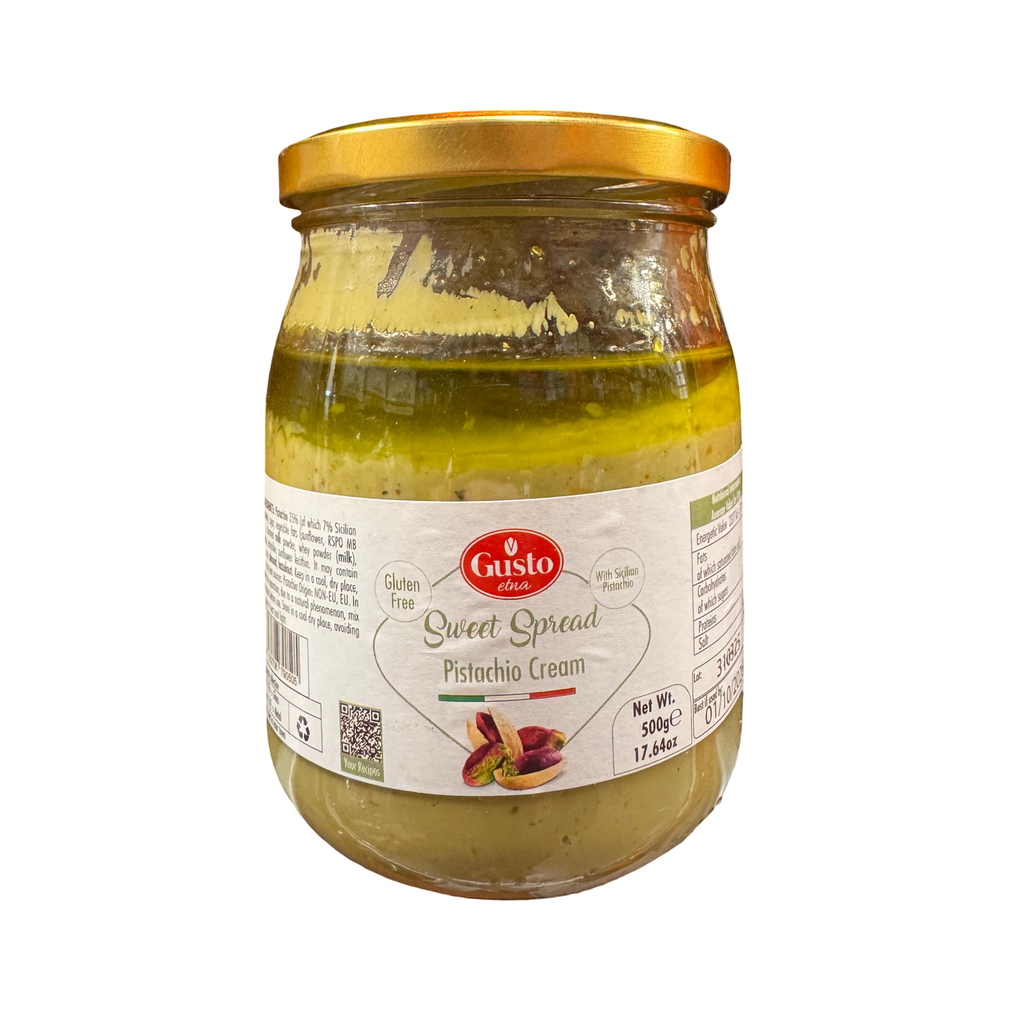 Gusto Pistachio Cream 500g