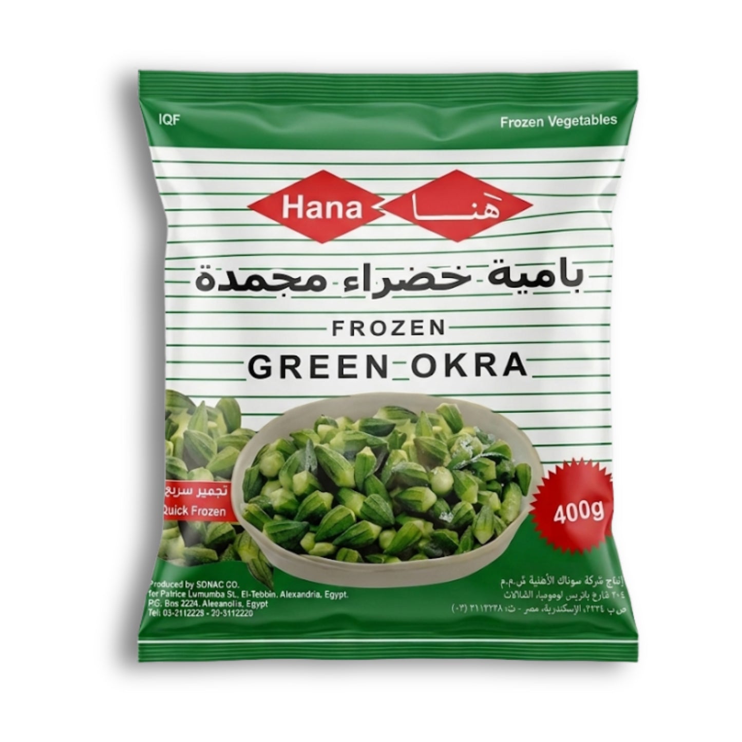 Hana Okra Zero 400g