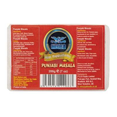 Heera Punjabi Mini Papad 200g