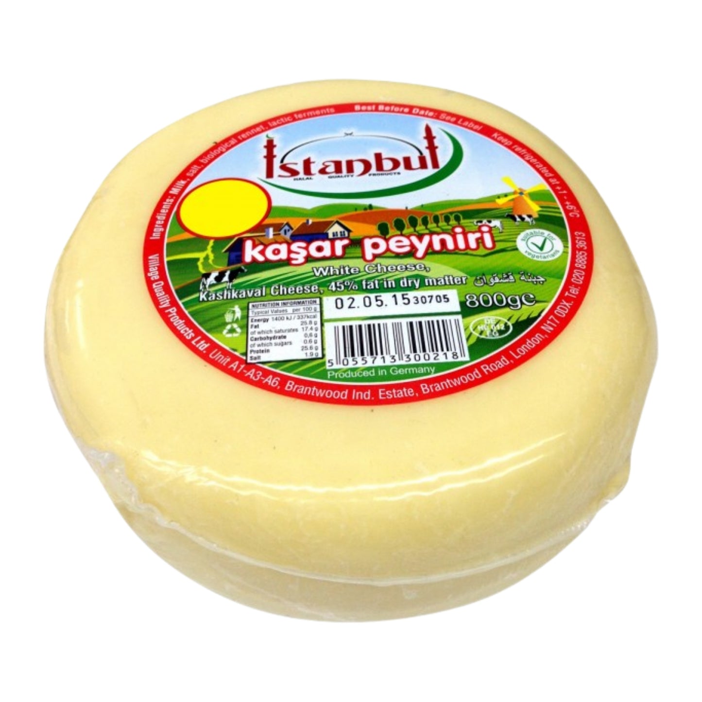 Istanbul Kasar Cheese 800g