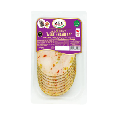 Istanbul Sliced Turkey Mediterranean 130g