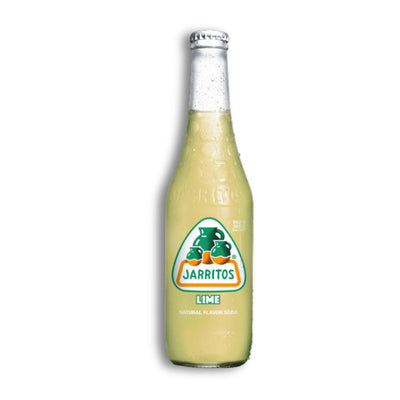 Jarritos Lime Soda Bottle 12×370ml