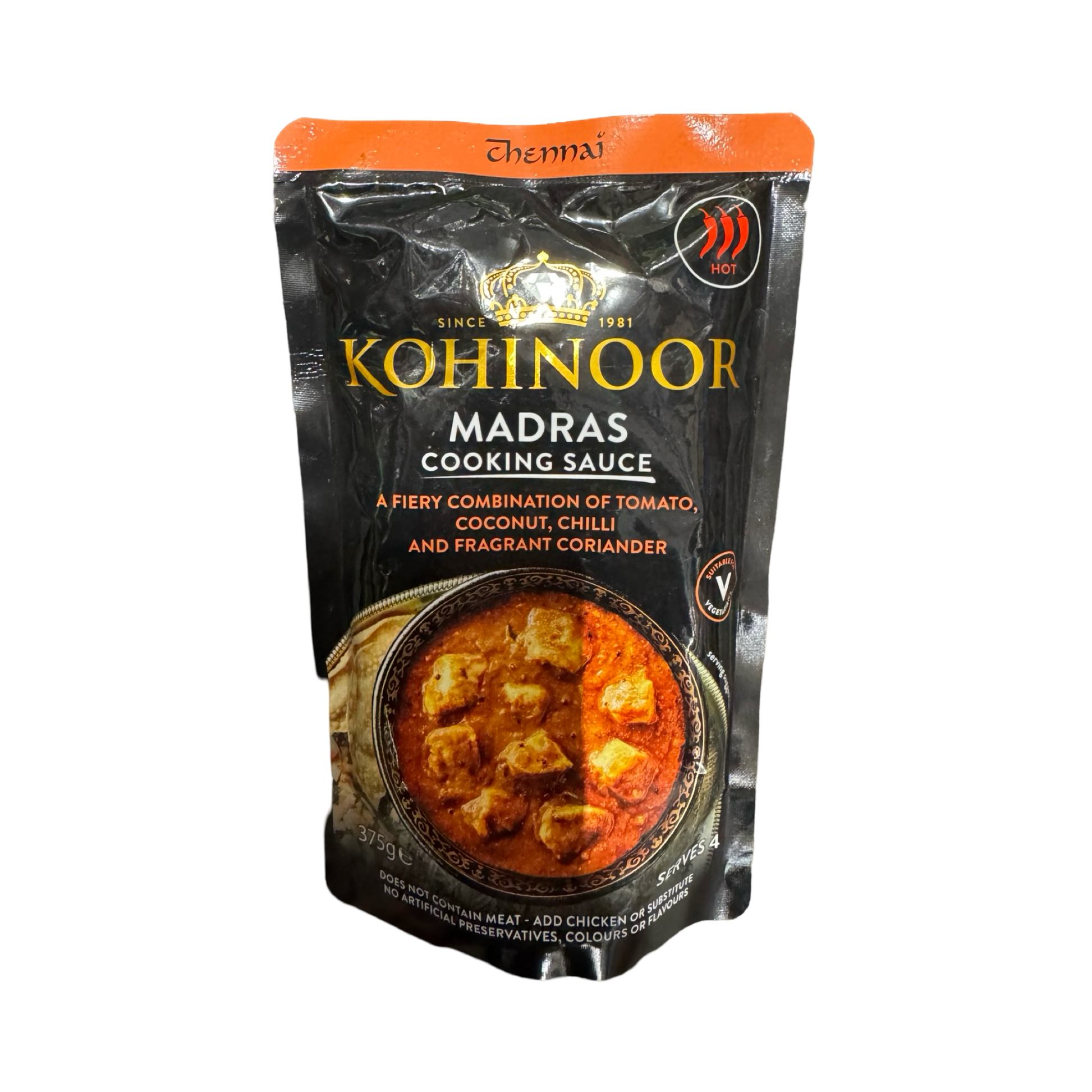 Kohinoor Madras Cooking Sauce 375g