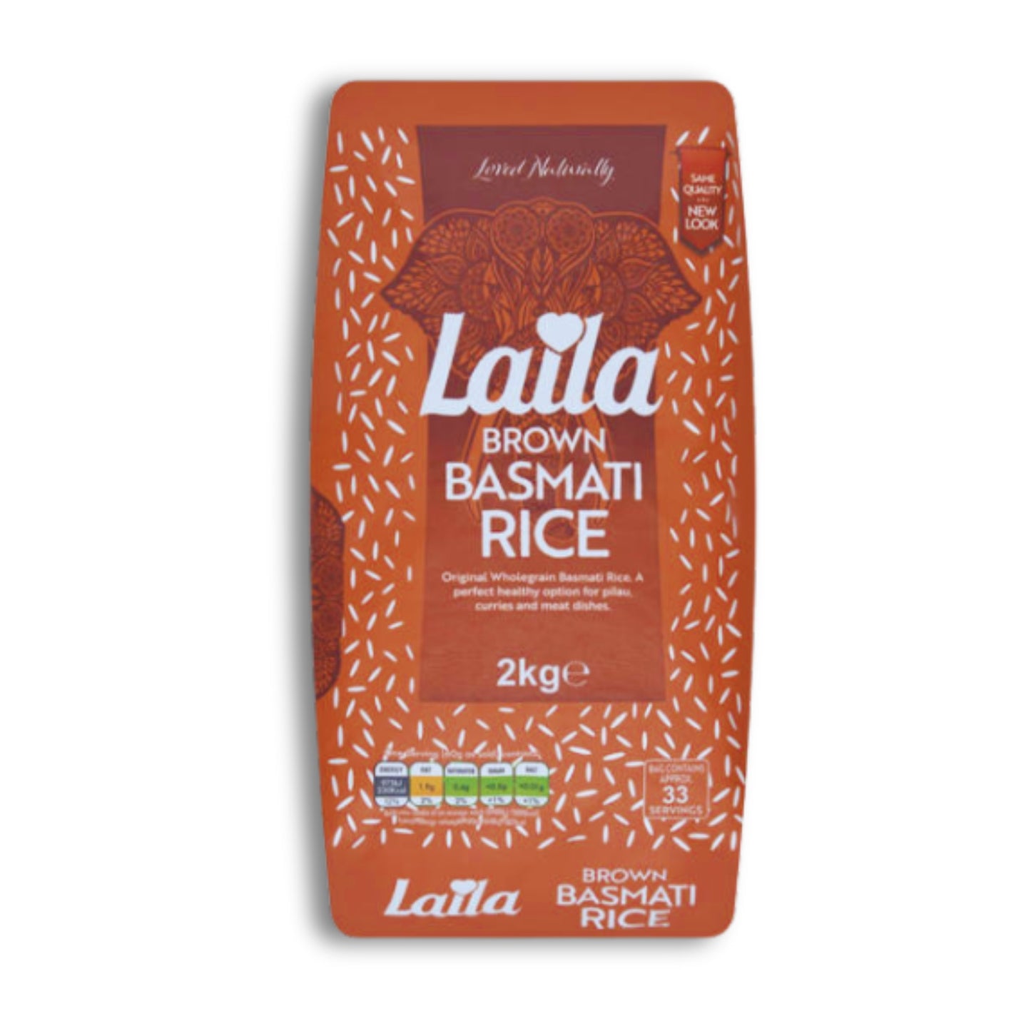 Laila Brown Basmati 2kg