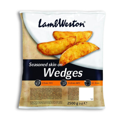Lamb Weston Seasoned Potato Wedges 2.5kg