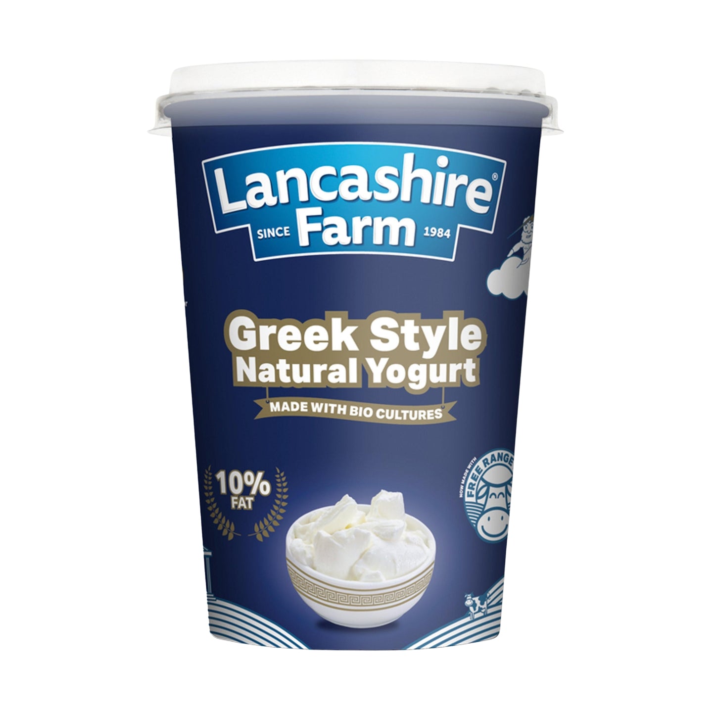 Lancashire Farm Greek Style Natural Yogurt 450g