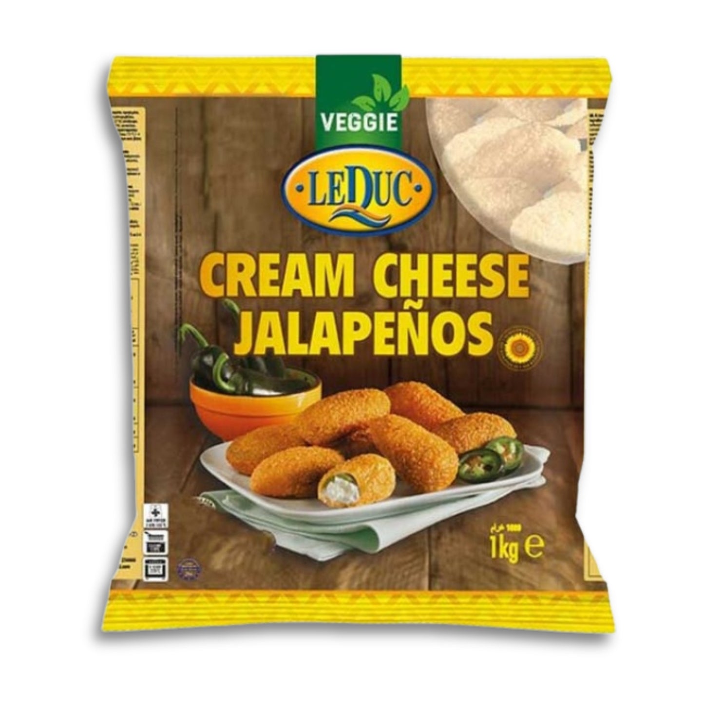 Le Duc Cream Cheese Jalapenos 1kg