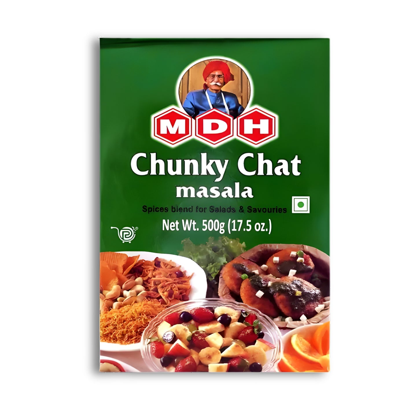 MDH Chunky Chaat Masala Boxed Spices 500g