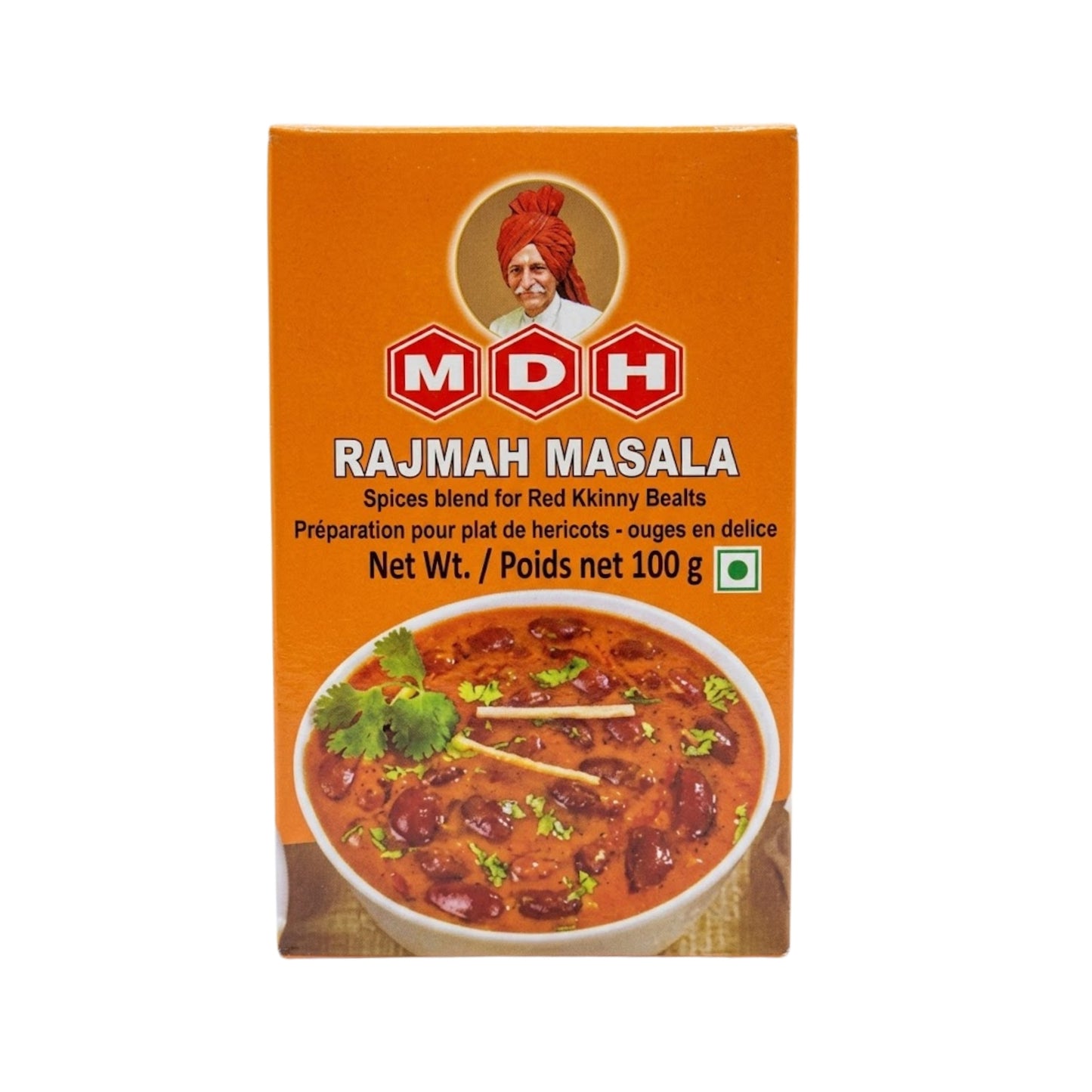 MDH Rajmah Masala Boxed Spices 100g