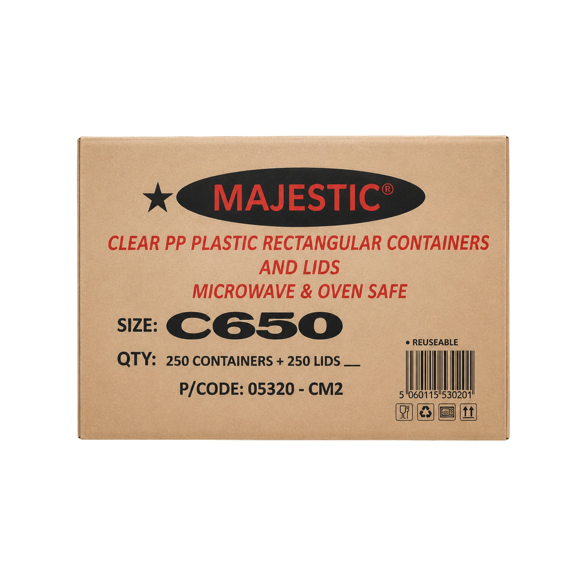 Majestic MW Containers C650 250x650c