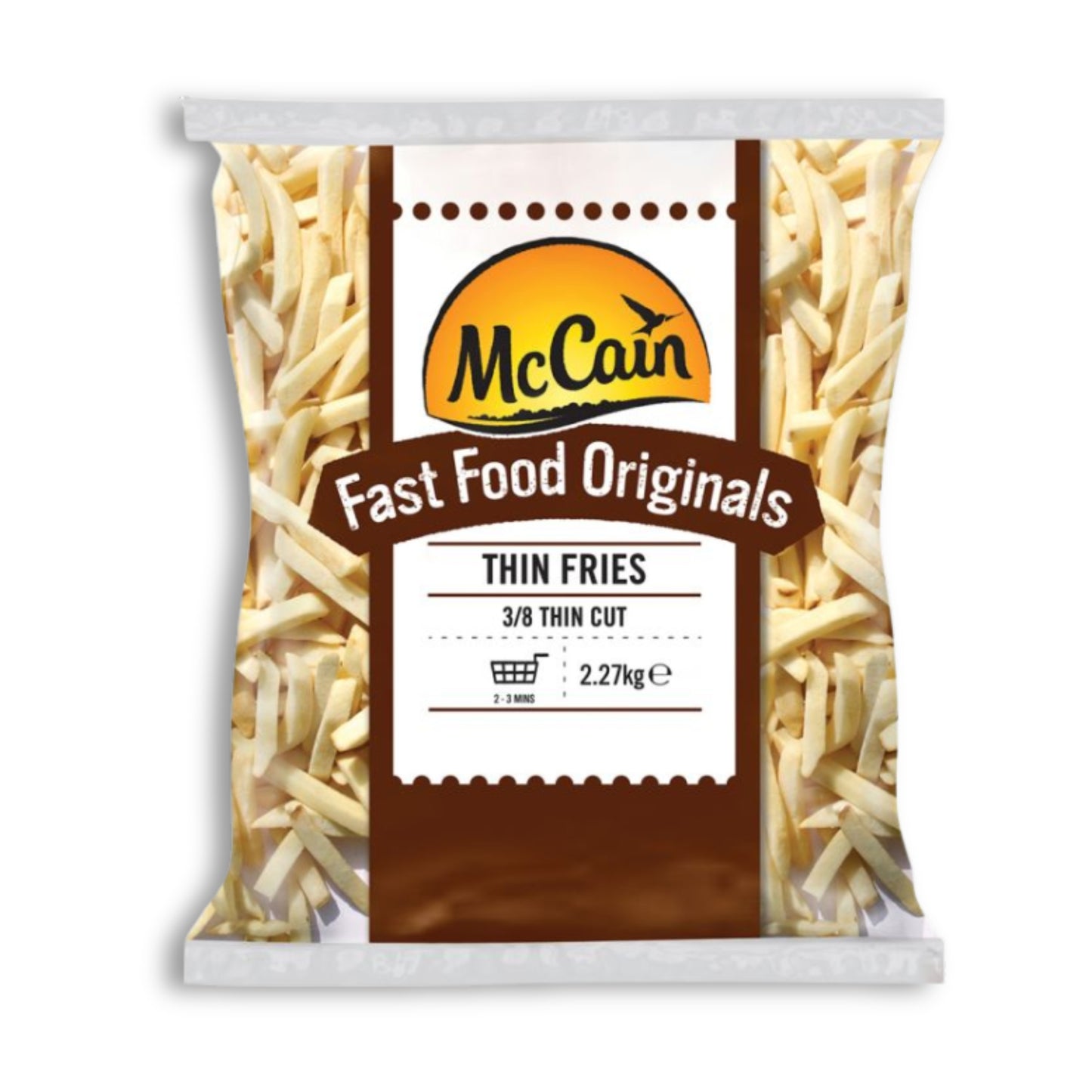 McCain Fast Food 3/8 Chips 2.27kg