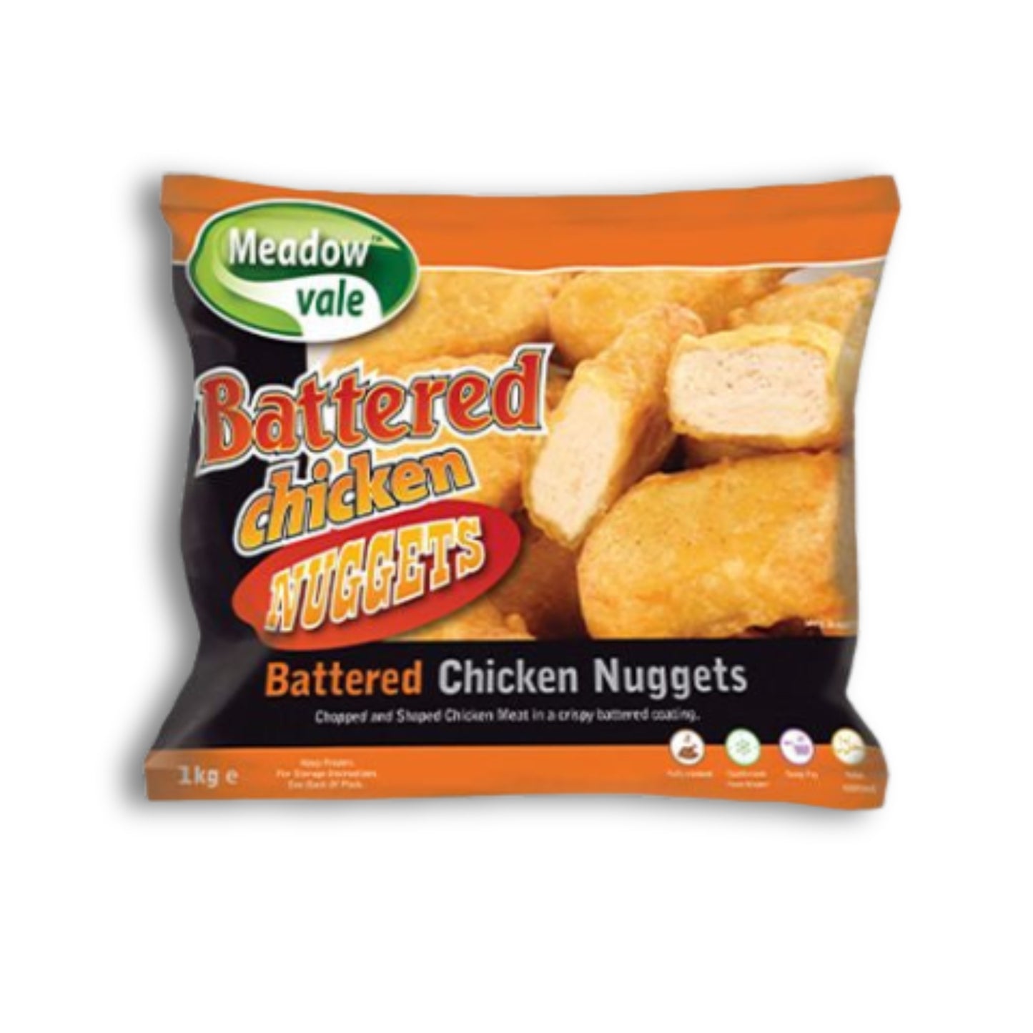 Meadow Vale Battered Chicken Nuggets 1.02kg