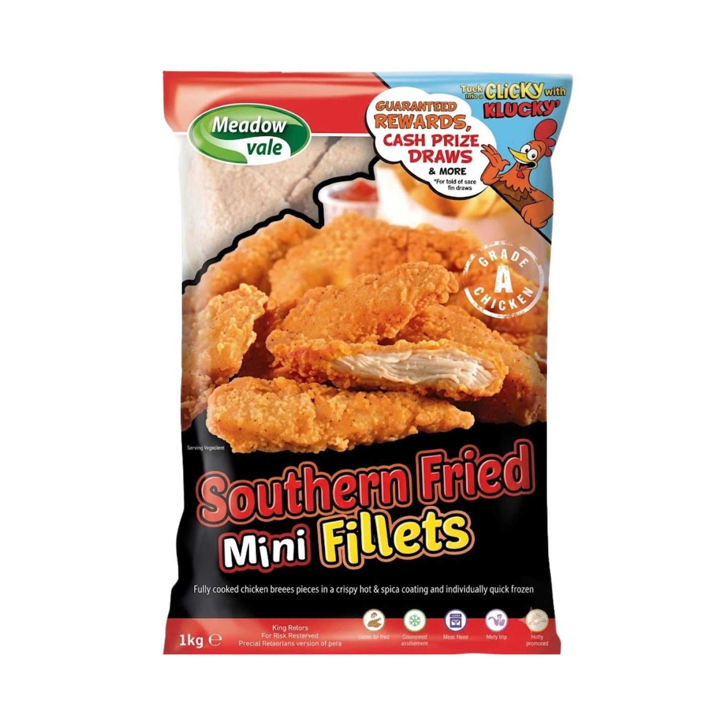 Meadow Vale Hot & Spicy Mini Fillets 1kg