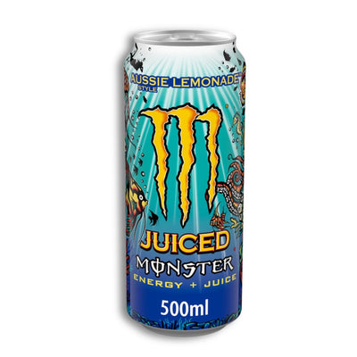 Monster Juiced Aussie Lemonade Can 12X500ML