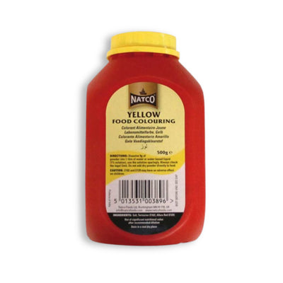 Natco Yellow Food Colour 500g
