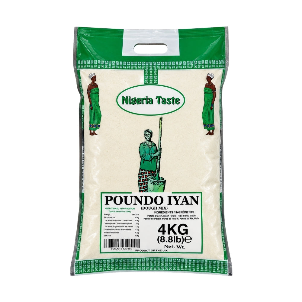 Nigeria Taste Pounded Yam Iyan Flour 4kg