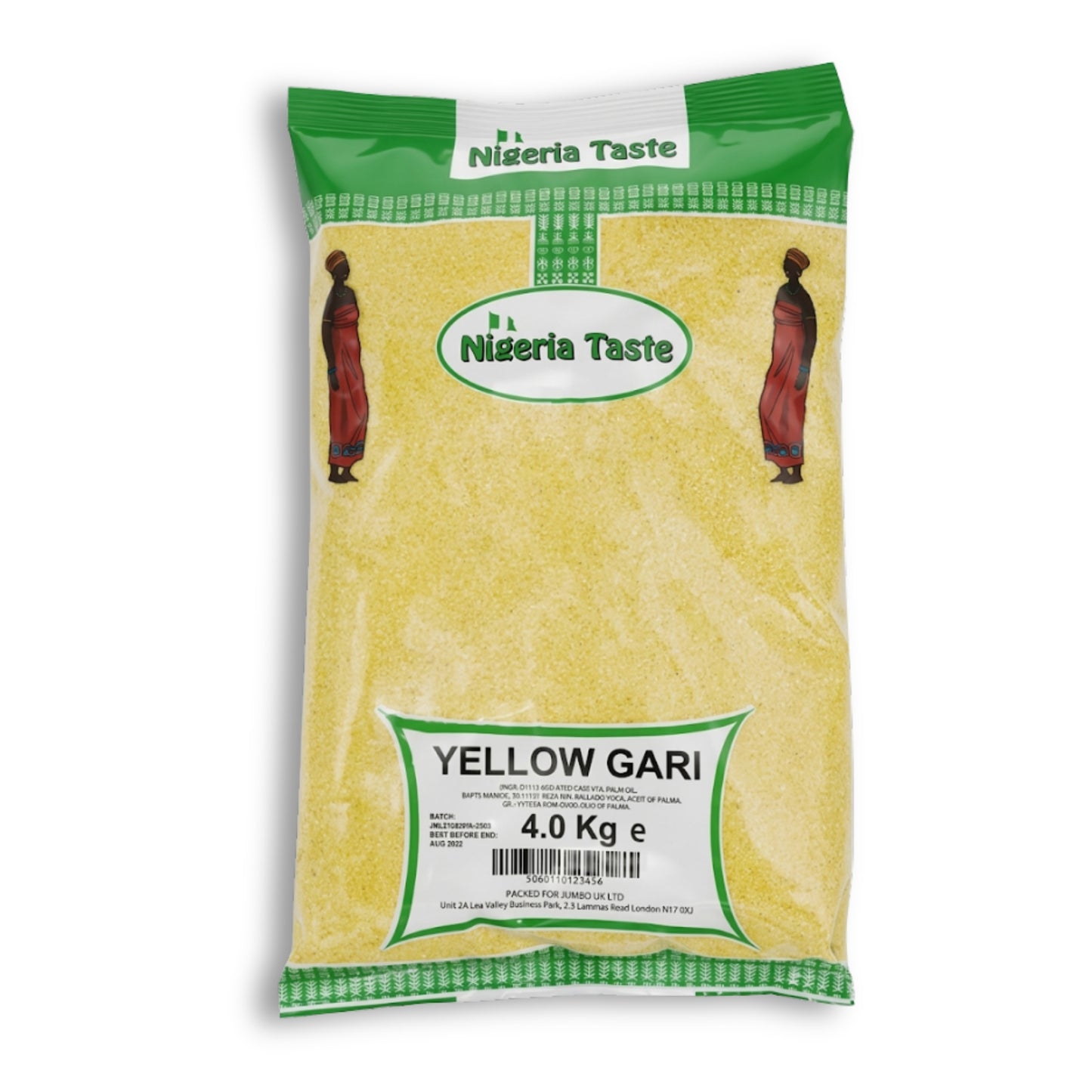 Nigeria Taste Yellow Gari Flour 4kg