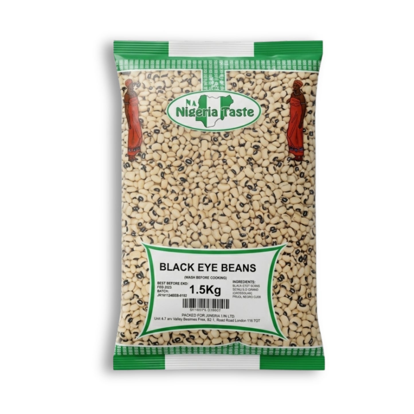 Nigerian Taste Black Eye Beans 1.5kg