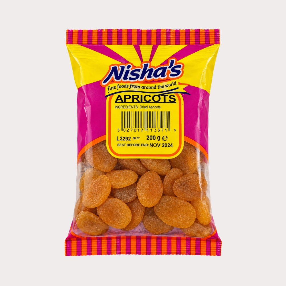 Nisha Apricots Peeled 200g