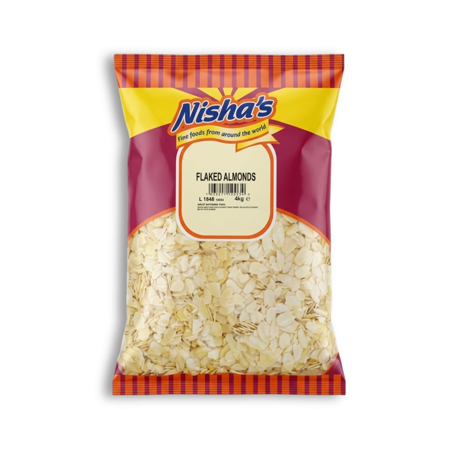 Nisha Flaked Almond 4kg