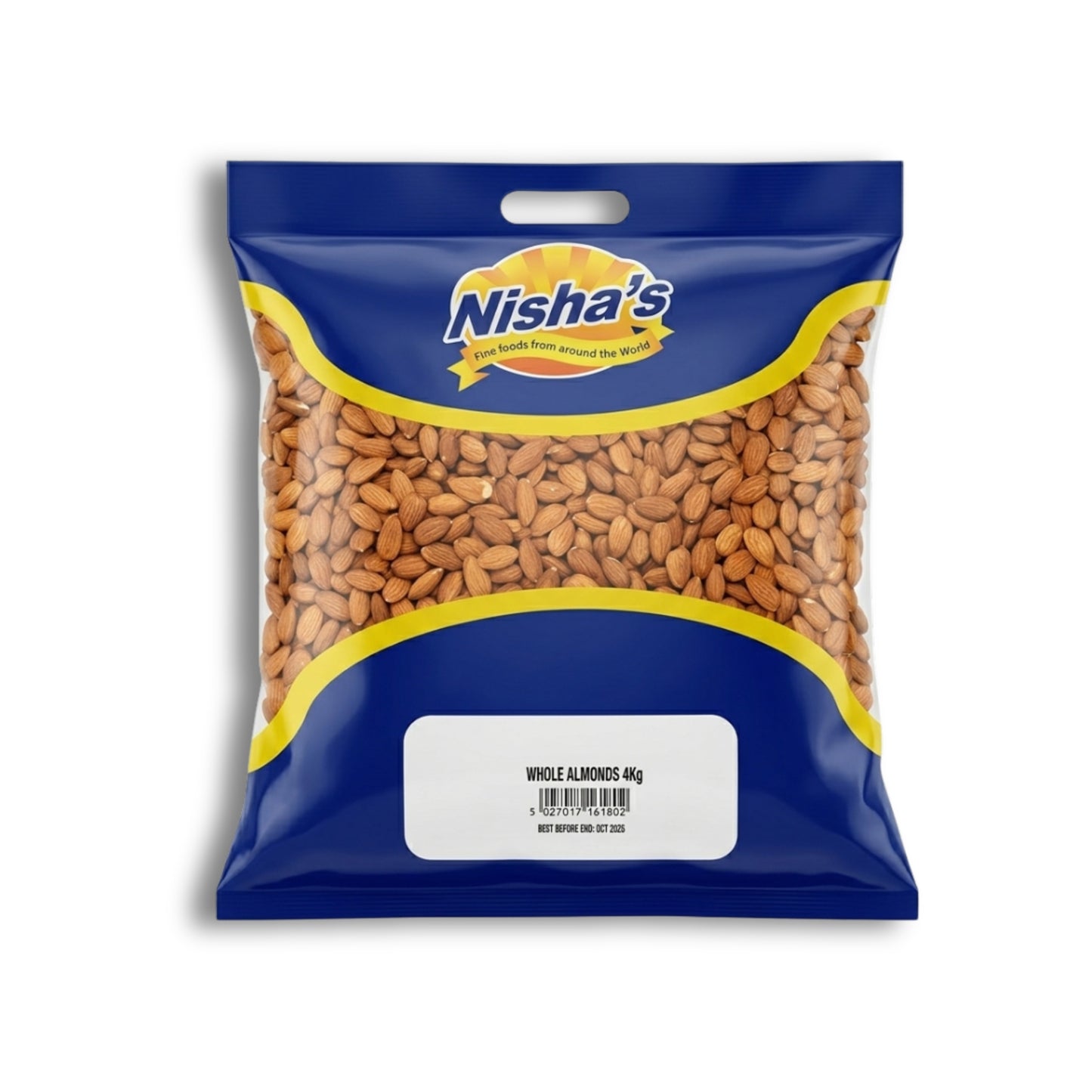 Nisha Whole Almond 4kg