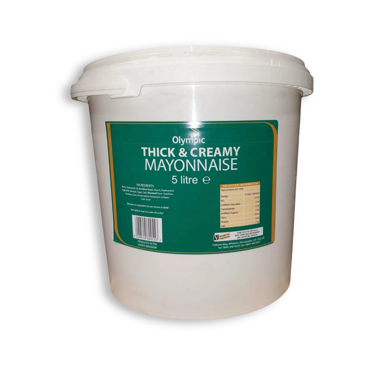 Olympic Thick & Creamy Mayonnaise 5ltr