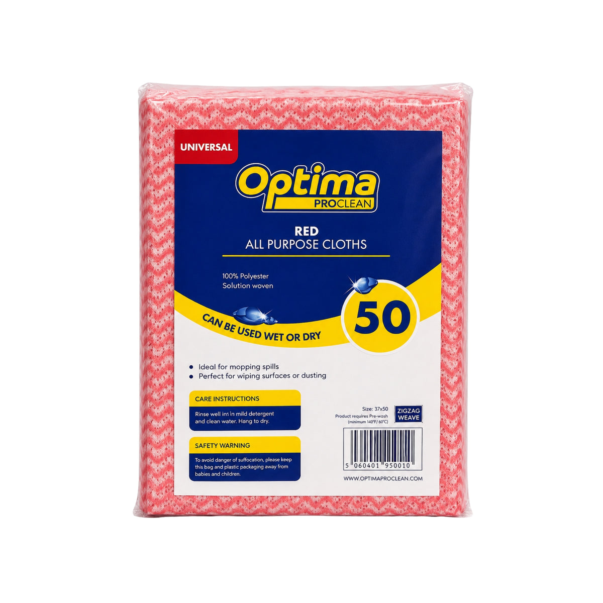 Optima All Purpose Cloths 50s