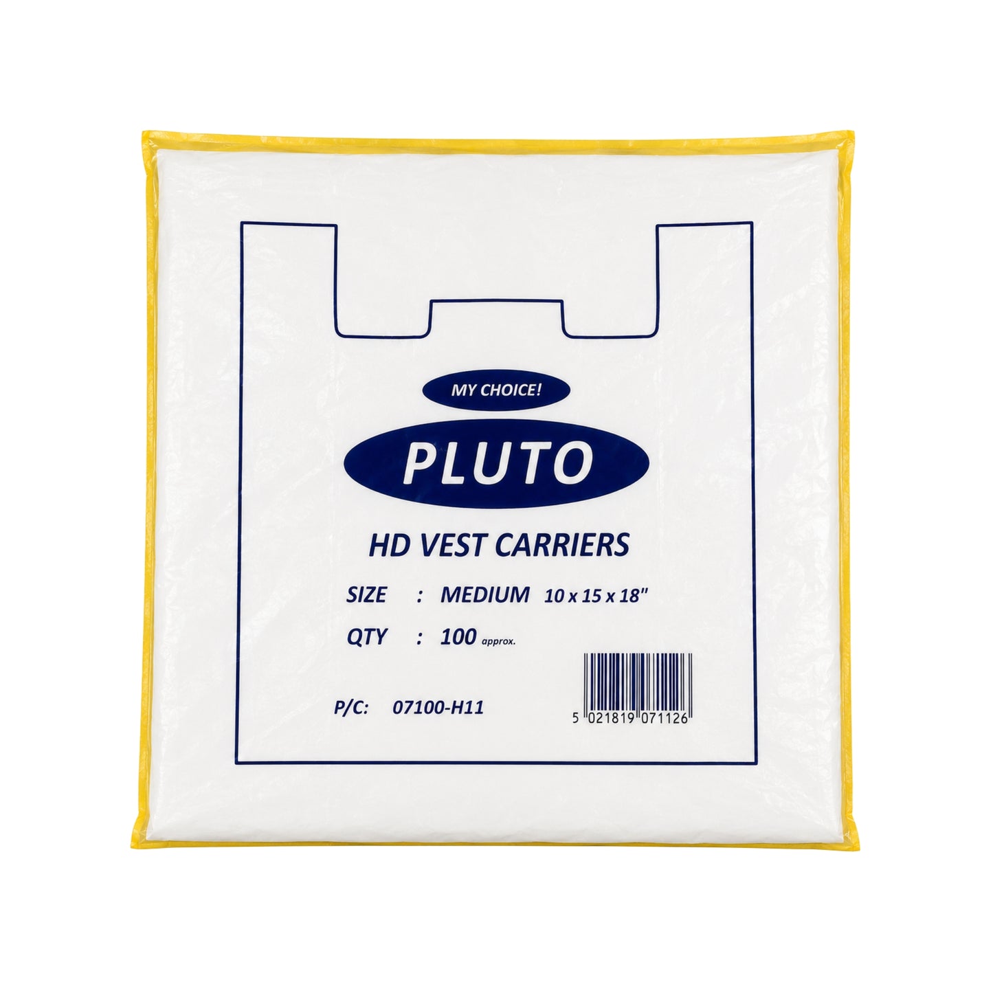 Pluto Medium White Bags 20x100s