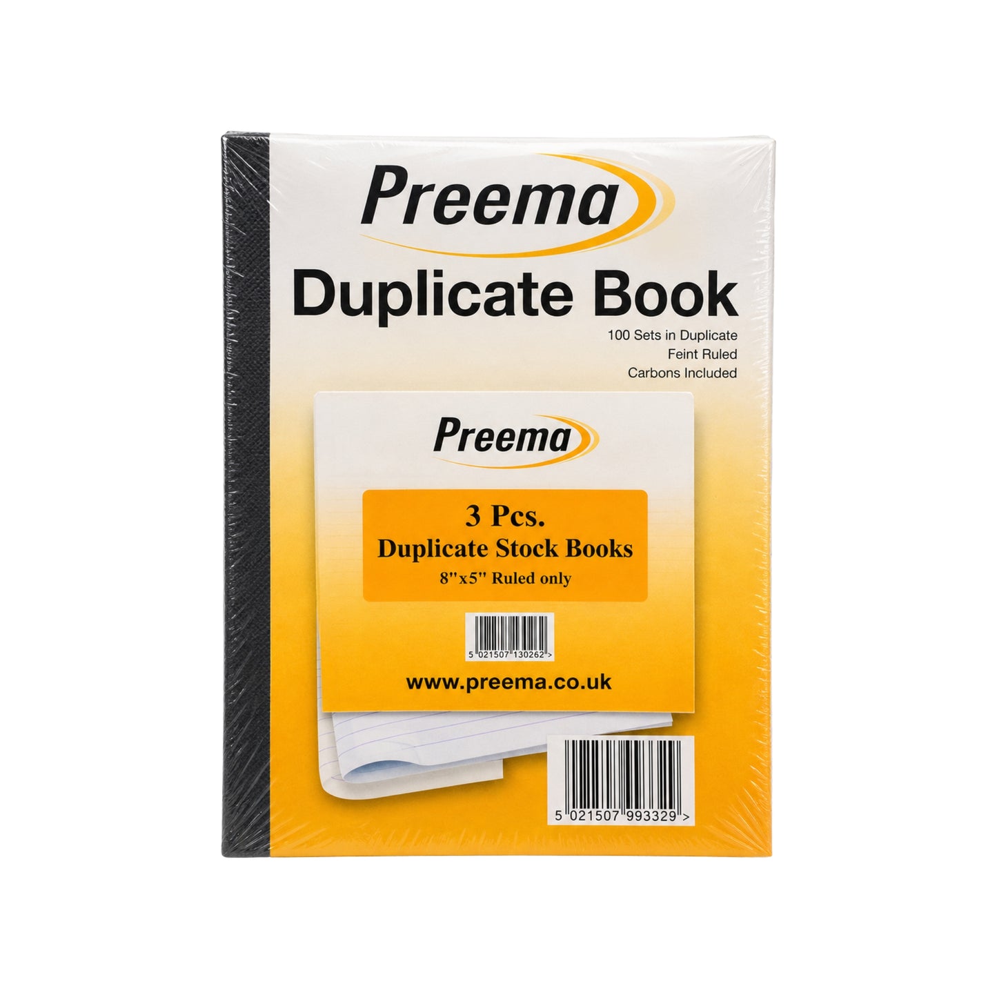 Preema Duplicate Book 8"X5" Sgl