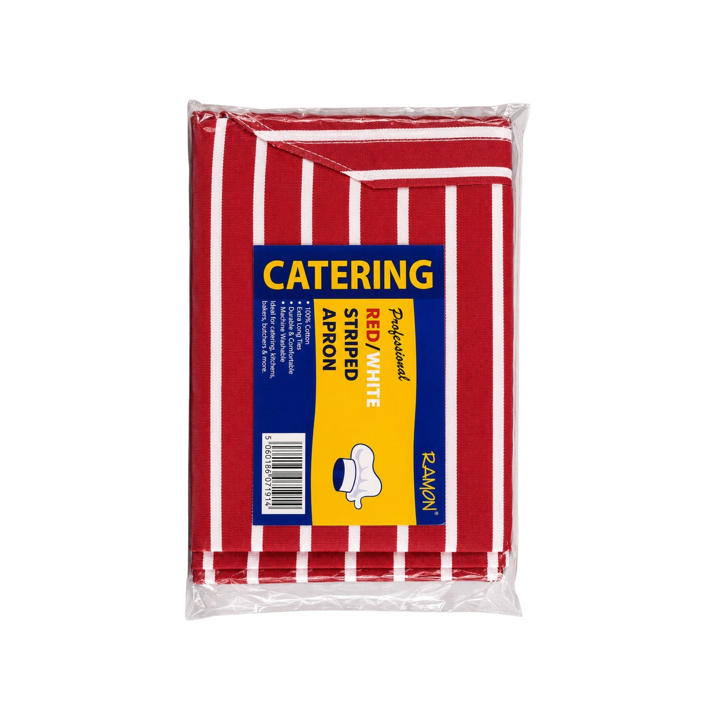 Ramon Catering Apron Red Single