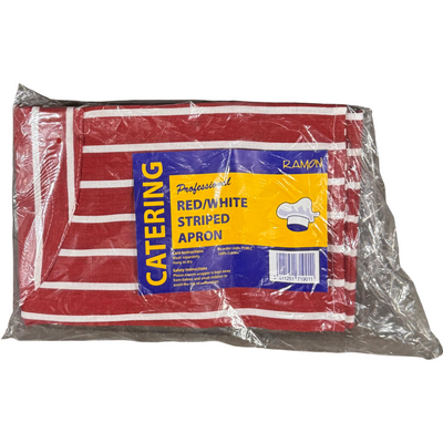 Ramon Catering Apron Red Single