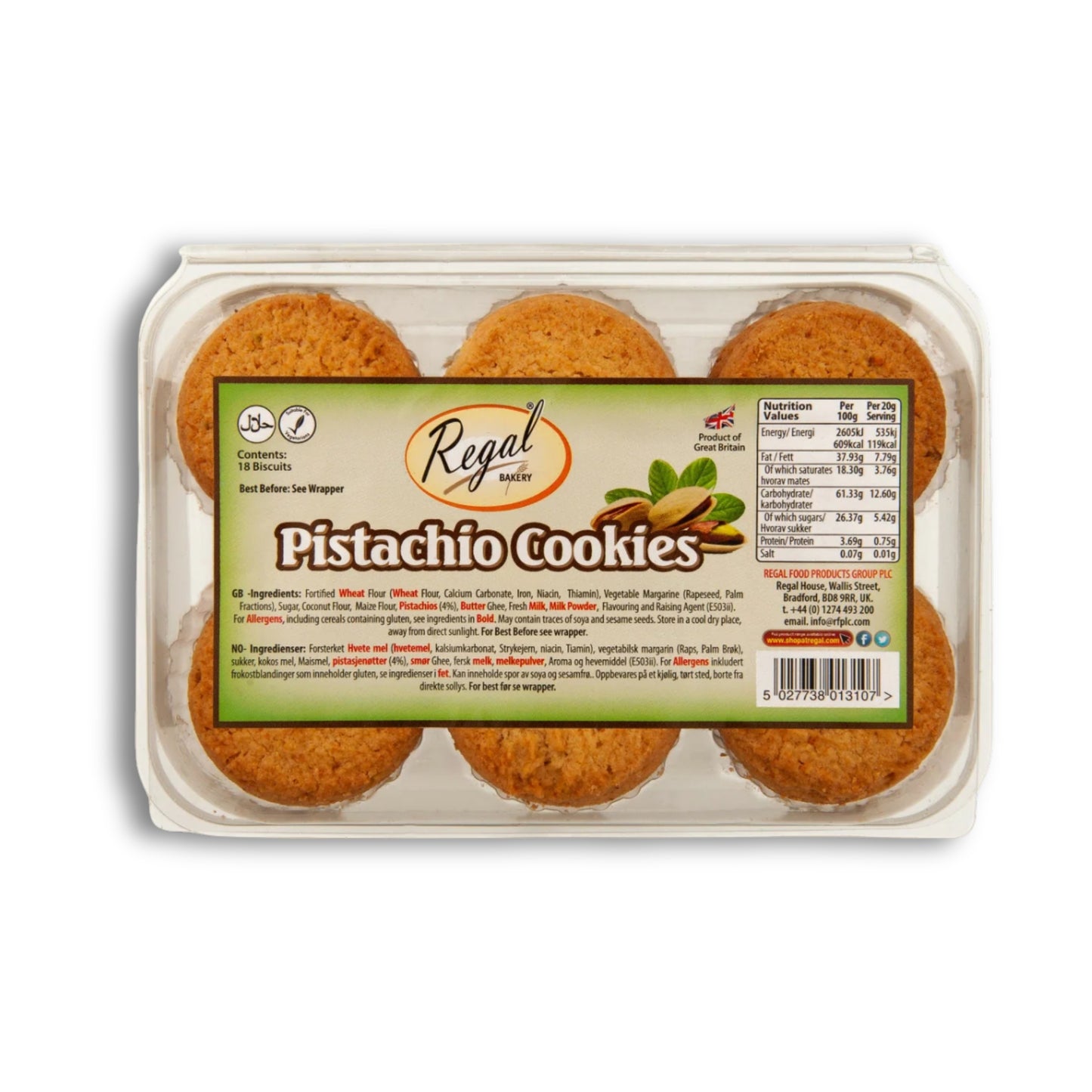 Regal Pistachio Almond 200g