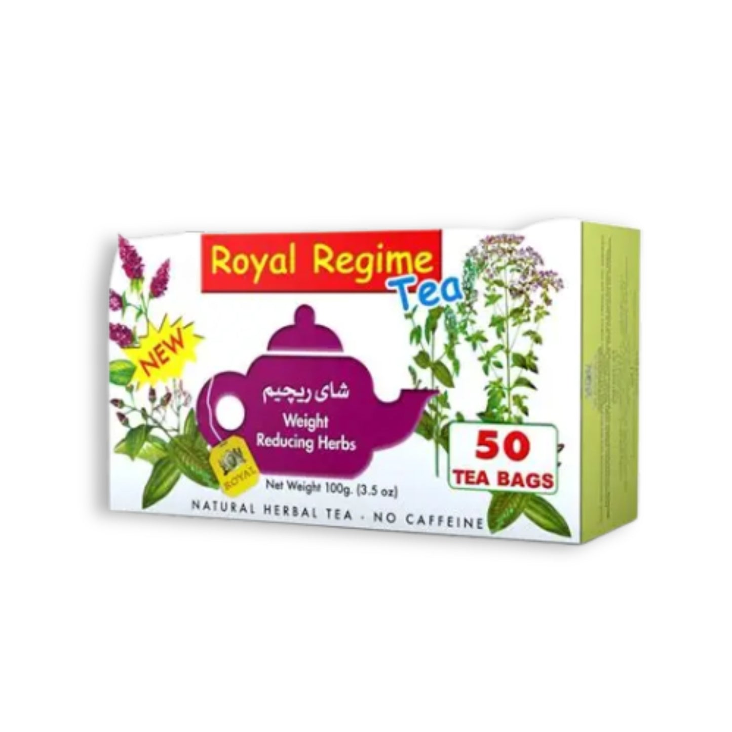 Royal Regime 50 Tea Bags Single