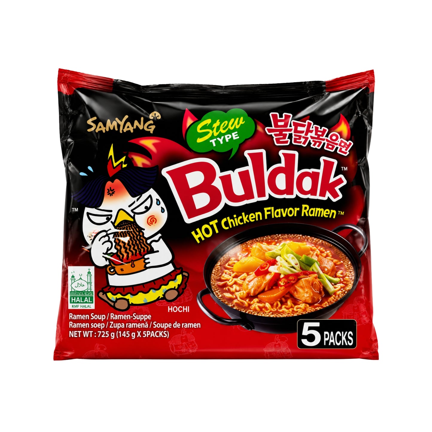Samyang Instant Noodles Hot Chicken Stew 725g